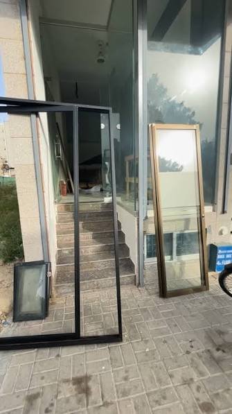 Aluminum and glass works by Al Razzaq Grill Works